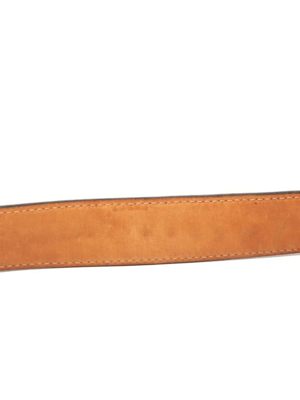 Louis Vuitton Monogram Belt 90/36 Brown Leather
